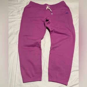 Roots Magenta Jogger Pants